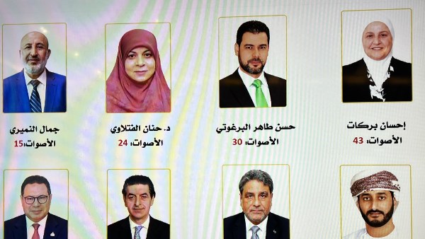المرشحون الثمانية لمقعد نواب رئيس البرلمان العربي 