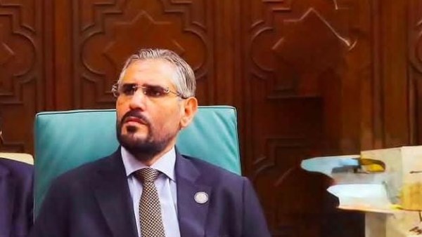 السفير عبدالمطلب إدريس ثابت المندوب الدائم لدولة ليبيا 