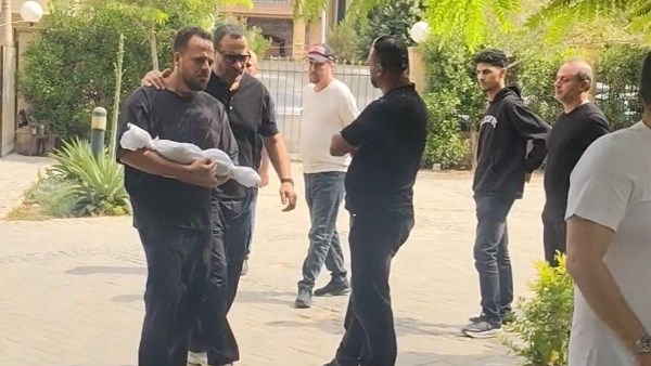جنازة حفيد ماجد المصري