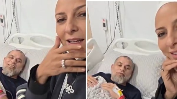 الشيخ اشرف داخل المستشفى 