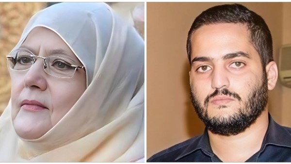 شمس البارودي ونجلها الراحل