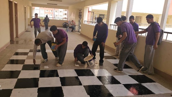 إنشاء ملعب شطرنج 