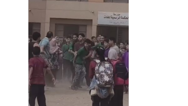 مشاهد من المشاجرة