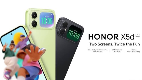 هاتف Honor X5ds يكسر القواعد بشاشة خلفية وبطارية عملاقة