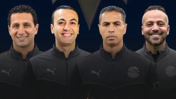 طاقم التحكيم المصري