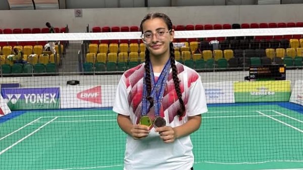 ملائكة محمد ـ لاعبة منتخب الريشة الطائرة