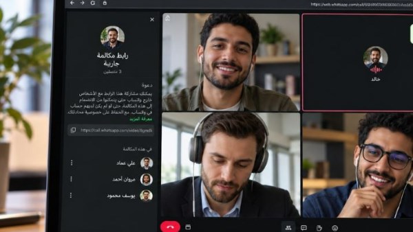 للنشر 12 ونص..واتساب تتيح للمستخدمين الانضمام إلى المكالمات دون الحاجة إلى حساب