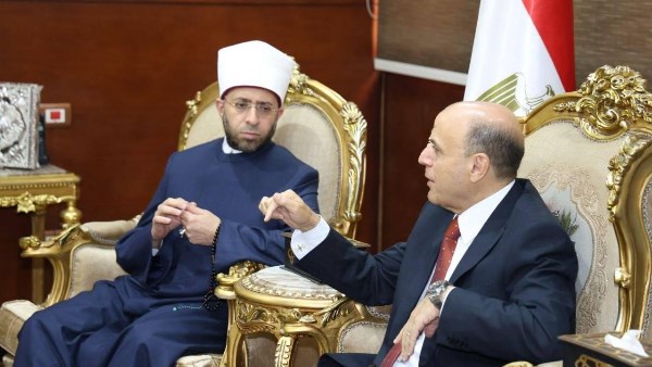 وزير الأوقاف ومحافظ الغربية