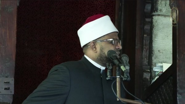 الدكتور محمد الجندي من منبر الجامع الأزهر