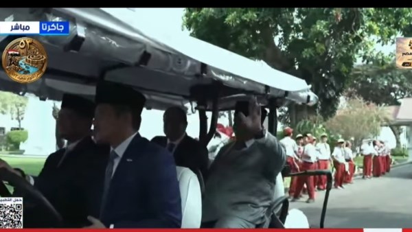 استقبال الرئيس السيسي 