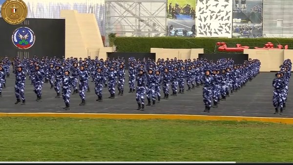 العروض القتالية لطلبة أكاديمية الشرطة في حفل تخرج 2026