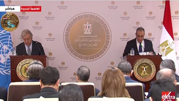 وزير الخارجية وأنطونيو جوتيريش