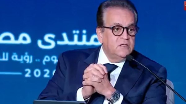 الدكتور خالد عبد الغفار وزير الصحة