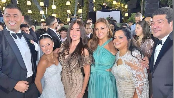 زفاف ابنة المخرجة شيرين عادل 