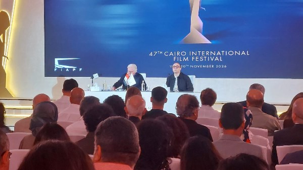 المؤتمر الصحفي لمهرجان القاهرة السينمائي 