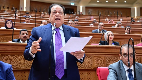 النائب محمد أبو العينين، رئيس الهيئة البرلمانية لحزب الجبهة الوطنية 