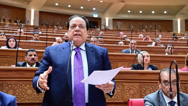 النائب محمد أبو العينين، رئيس الهيئة البرلمانية لحزب الجبهة الوطنية 