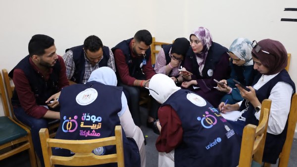 فريق وزارة التضامن 