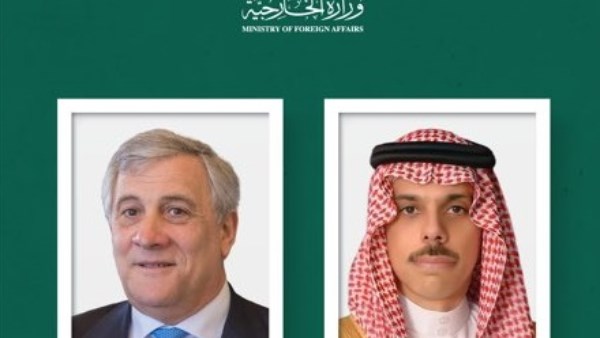وزيرا خارجيتي السعودية وإيطاليا 