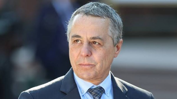 وزير الخارجية السويسري