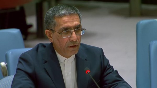 مندوب إيران لدى الأمم المتحدة