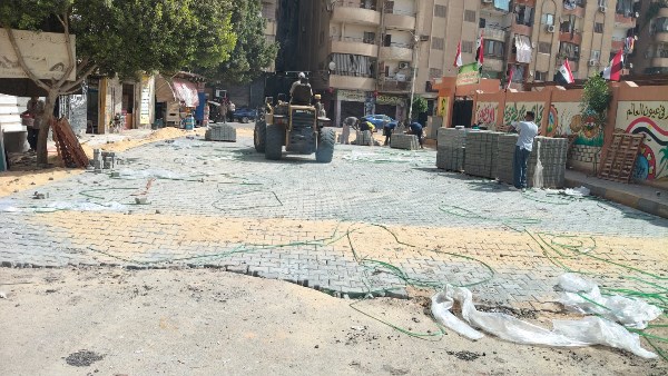 تركيب بلاط الإنترلوك 
