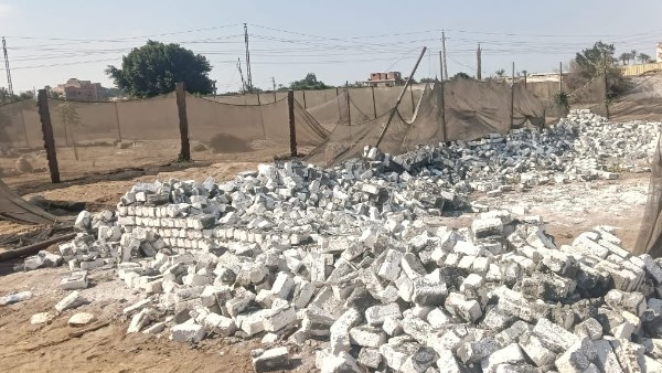 ازالة بناء مخالف
