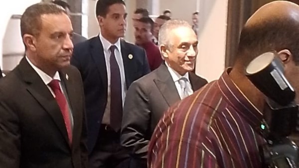 وزير العدل ومحافظ المنوفية 