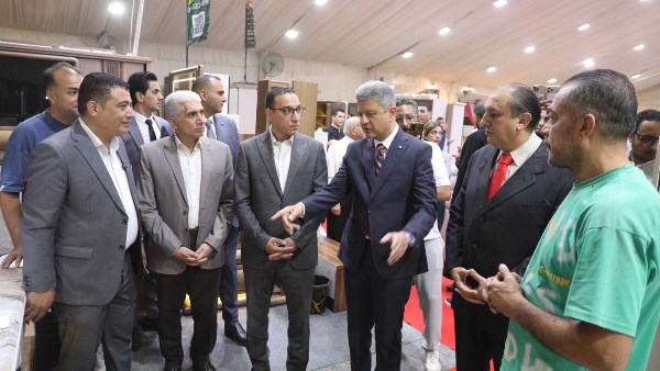 افتتاح معرض أوكازيون دمياط