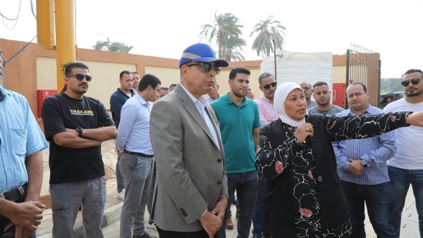 محافظ المنيا خلال الجوله 