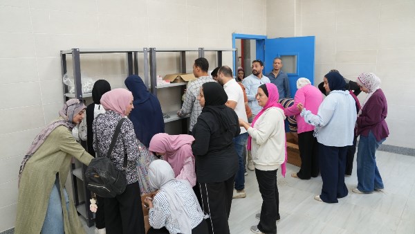 القافلة التنموية بقرية بني مر 