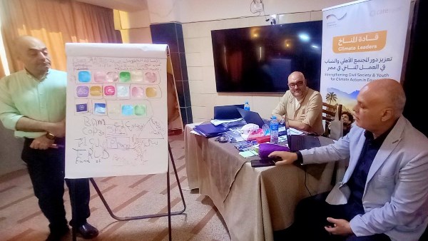 تدريب الشباب والجمعيات الأهلية على مواجهة التحديات المناخية ونشر الممارسات الزراعية الذكية