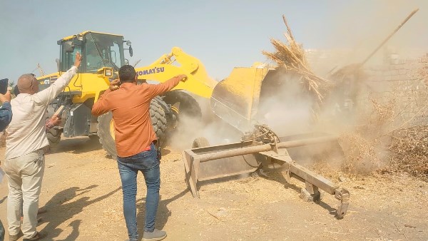 إزالة التعديات بأسيوط 