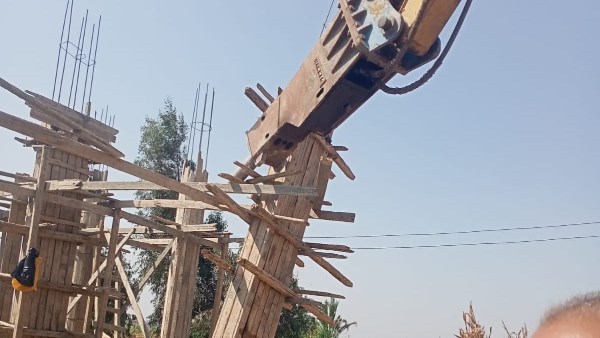 إزالة التعديات بأسيوط 