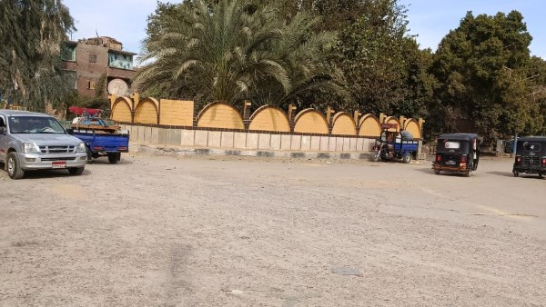  أعمال تطوير وتجميل مدخل تقاطع بانوب بديروط