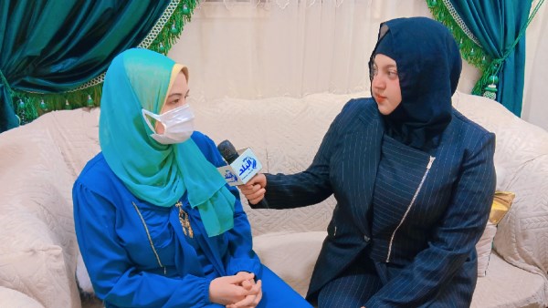 أنغام الجنايني مديرة مكتب صدى البلد بسوهاج وفاطمة صاحبة القضية