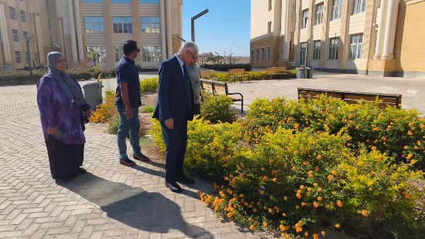 جولة جامعة جنوب الوادي الأهلية بقنا 