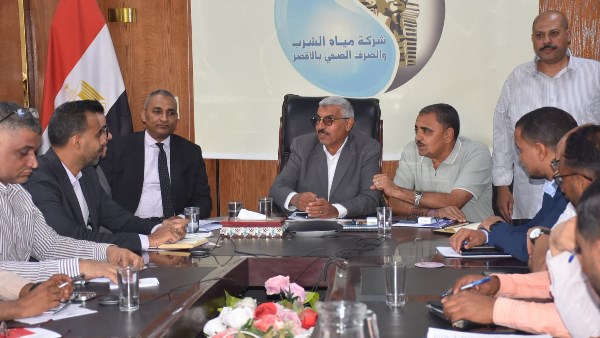 رئيس مياه الأقصر: تحسين جودة الخدمات وتقليل فاقد المياه على رأس أولوياتنا