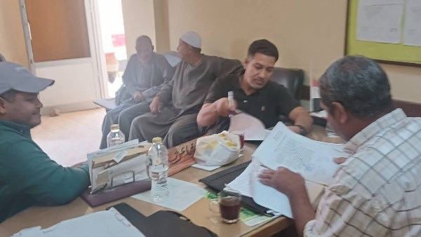 الزراعة تتابع الحصر الحيازي بالأقصر وتفحص طعون المزارعين في الطود