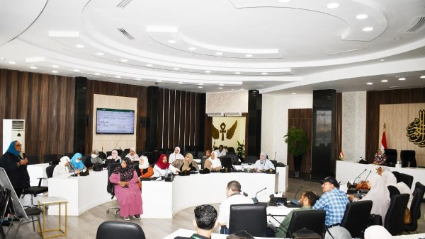 لليوم الثاني.. محافظ أسوان يتابع استكمال ورشة «حوكمة إدارة البرنامج السكانى بالمحليات» لليوم الثاني.. محافظ أسوان يتابع استكمال ورشة «حوكمة إدارة البرنامج السكانى بالمحليات»