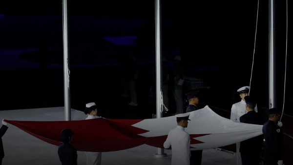 قطر تتسلم علم المجلس الأولمبي