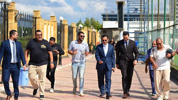 جولة تفقدية لرئيس الاتحاد السكندري