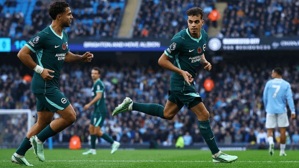برايتون يهزم مانشستر سيتي 1-0 في معقله على ملعب الاتحاد برايتون يهزم مانشستر سيتي 1-0 في معقله على ملعب الاتحاد