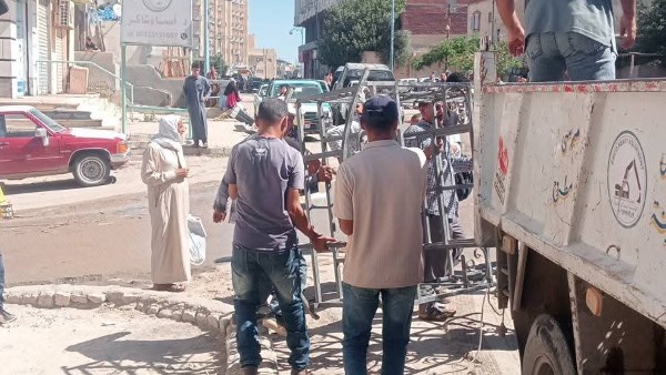 حملة إشغالات بمطروح 