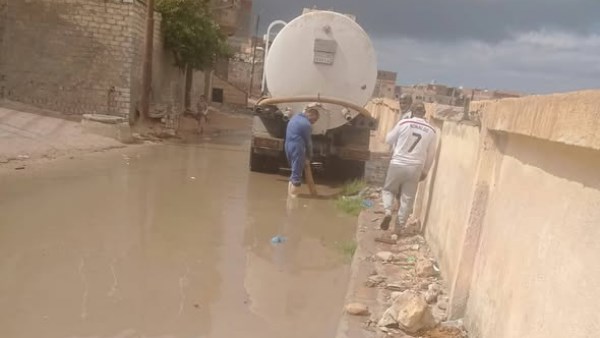 سحب مياه الامطار 