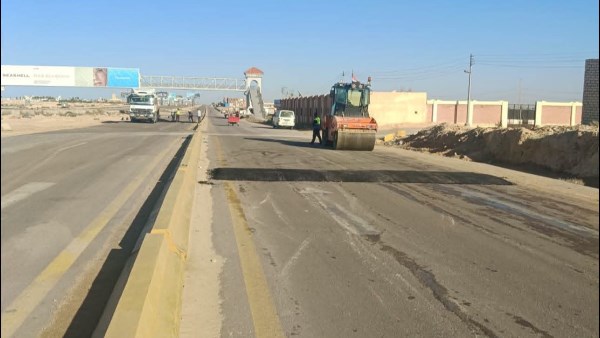 أعمال رصف بالضبعة 