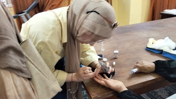 خلال الزيارة 
