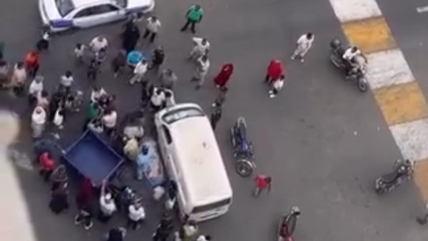 بورسعيد || مصرع شخص في تصادم ميكروباص وتروسيكل 