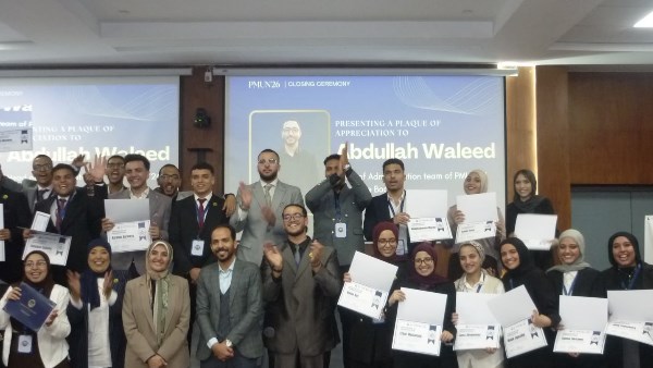 جامعة بورسعيد تختتم أول نموذج محاكاة للأمم المتحدة PMUN جامعة بورسعيد تختتم أول نموذج محاكاة للأمم المتحدة PMUN