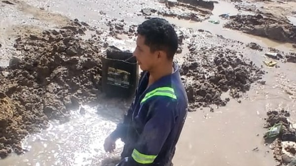 مياه القناة: الانتهاء من اصلاح كسور الشبكات المفاجئة وأعادة الخدمة للمواطنين